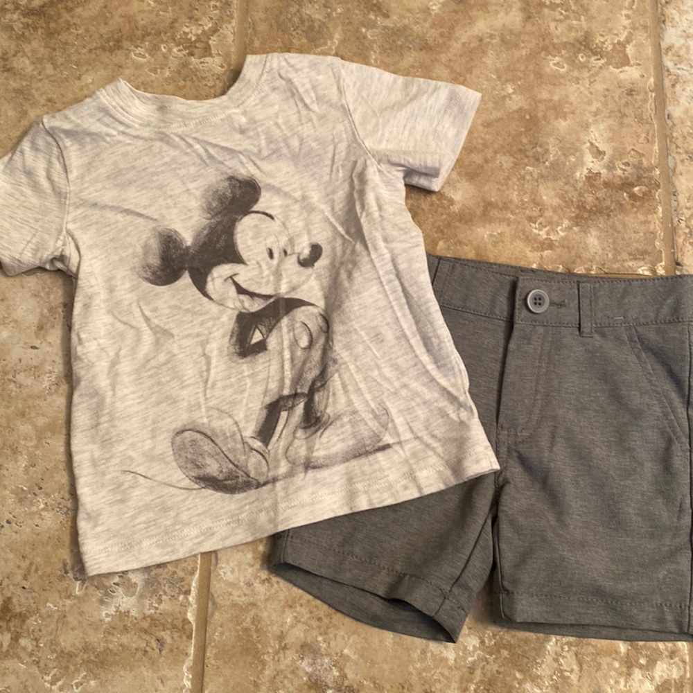 Toddler Boy Outfit with Mickey